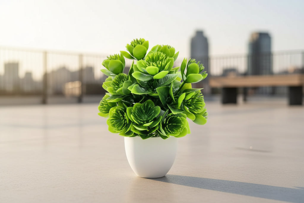 EverGreen™ Desk Plant – Artificial Potted Plant with Zero Maintenance