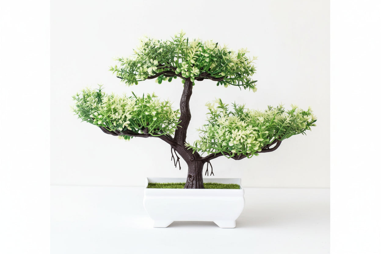 MiniZen™ Artificial Bonsai Plant – Elegant Greenery for Every Space