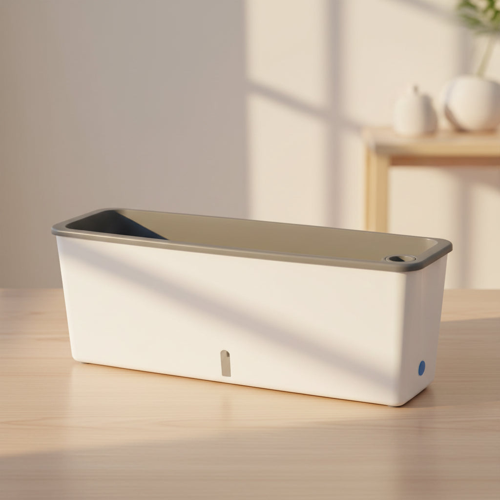 AquaSense™ Self-Watering Planter – Smart Pot with Water Level Indicator