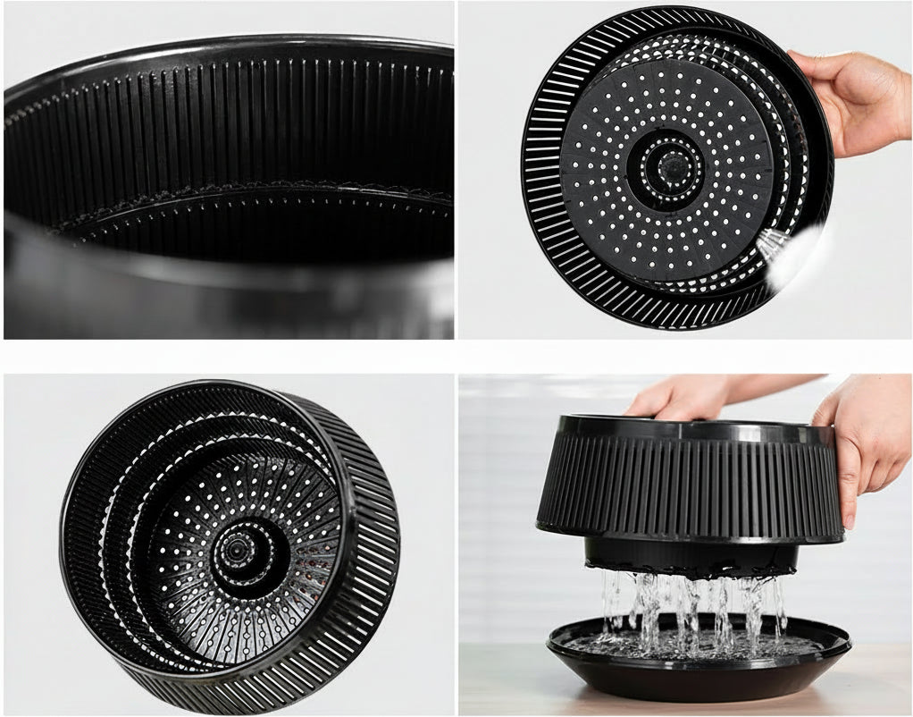 RootFlow™ Mesh Bonsai Pot – Air-Pruning Planter with Drainage Tray