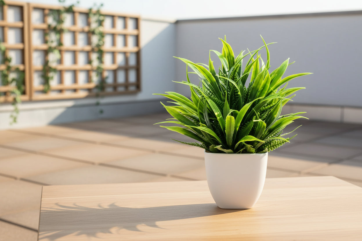 EverGreen™ Desk Plant – Artificial Potted Plant with Zero Maintenance