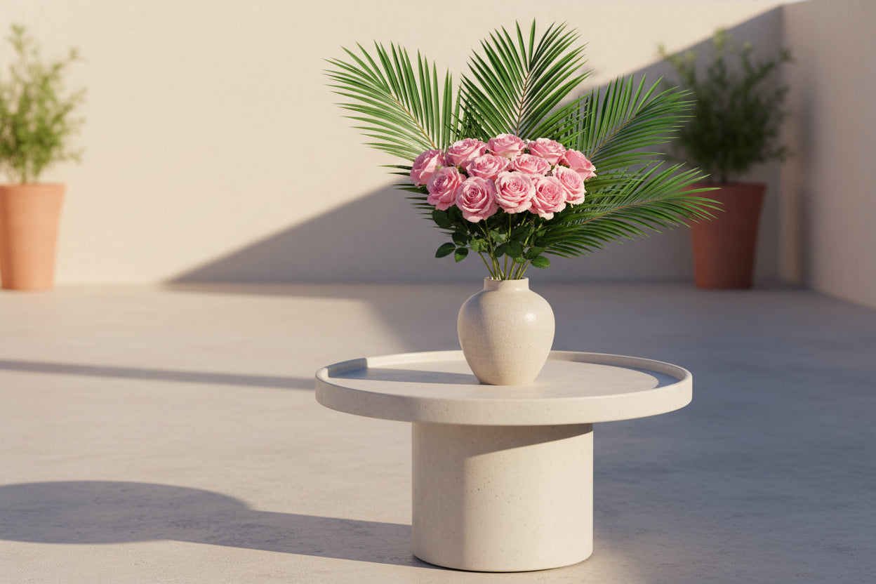 RoseLuxe™ 12PCS Artificial Rose Bouquet – Elegant Floral Set for Home & Events