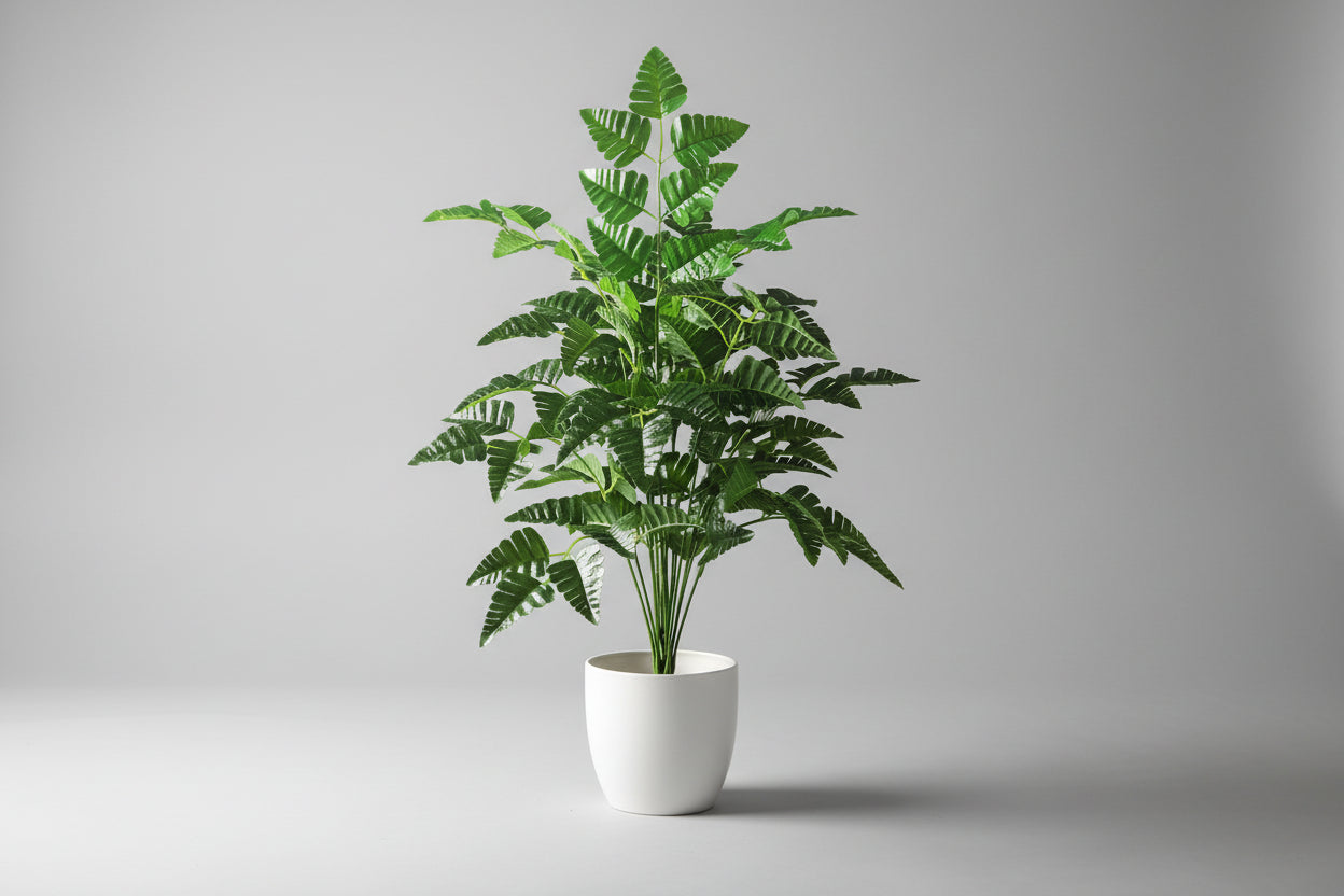 PersiaTrop™ Artificial Leaf Tree 65–145cm – Large Tropical Statement Plant