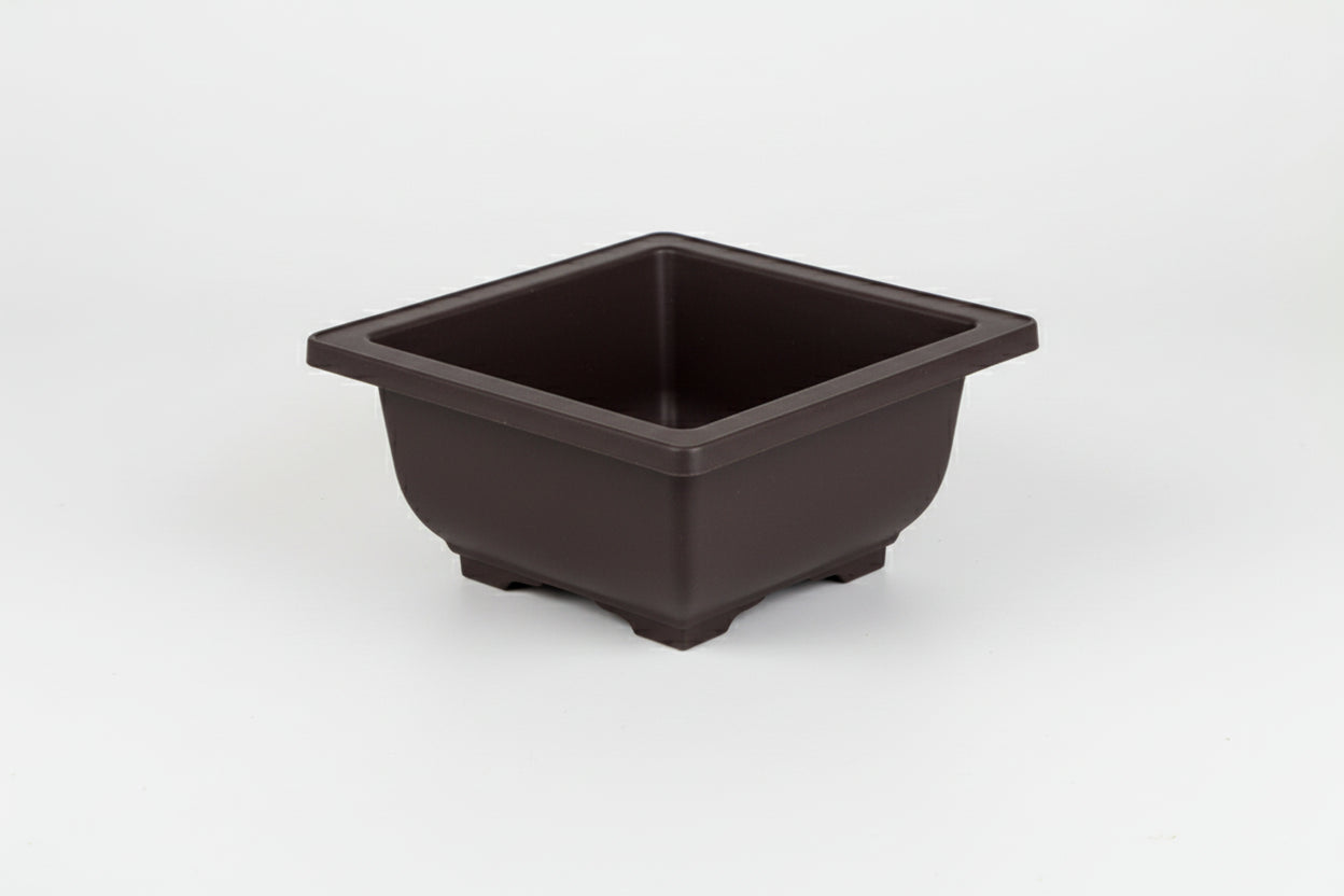 ClayZen™ Rectangular Bonsai Pot – Purple Clay Style Garden Planter