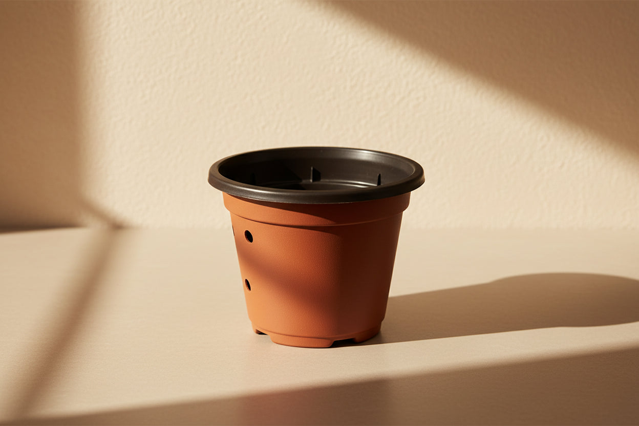 GrowBox™ Nursery Pot Set – Durable Plastic Planting & Transplant Kit (D4)