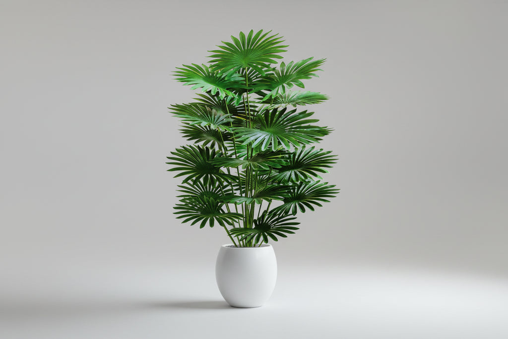 FanTropics™ Artificial Fan Palm 65–105cm – Lifelike Tropical Statement Plant