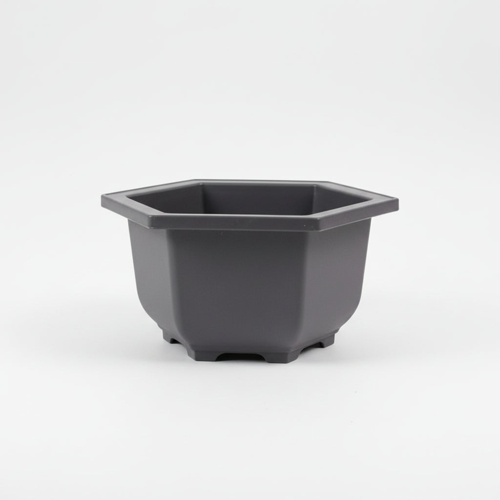 ClayZen™ Rectangular Bonsai Pot – Purple Clay Style Garden Planter