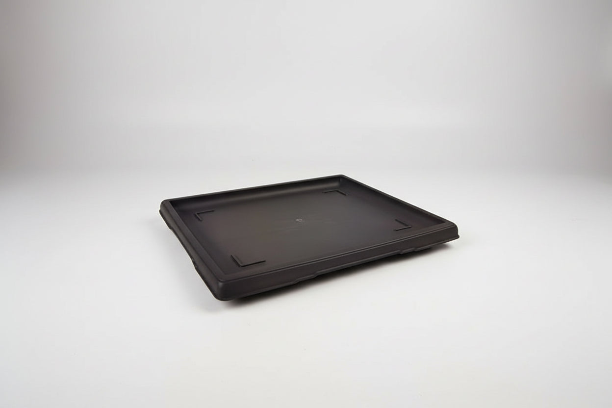 ClayZen™ Rectangular Bonsai Pot – Purple Clay Style Garden Planter