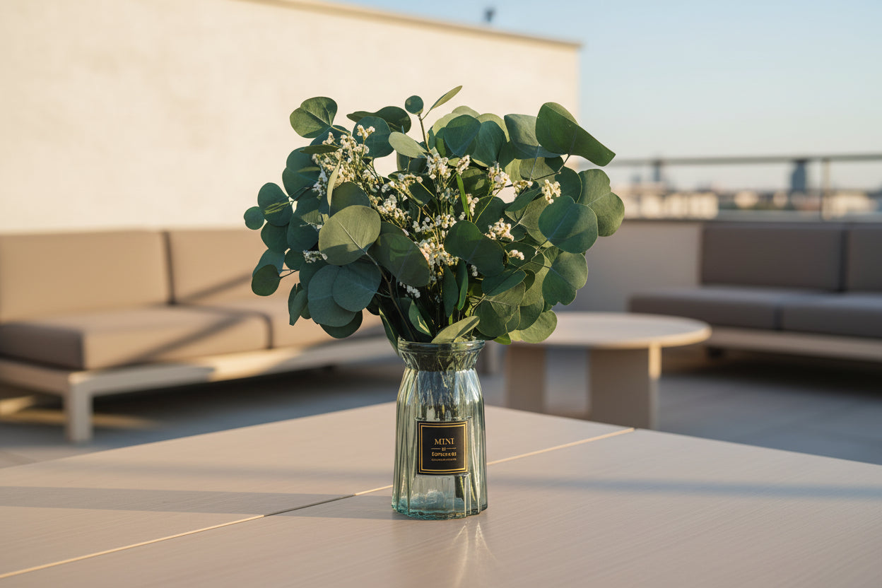 EucaPure™ Dried Eucalyptus Bundle – Natural Preserved Leaves for Home & Shower Spa