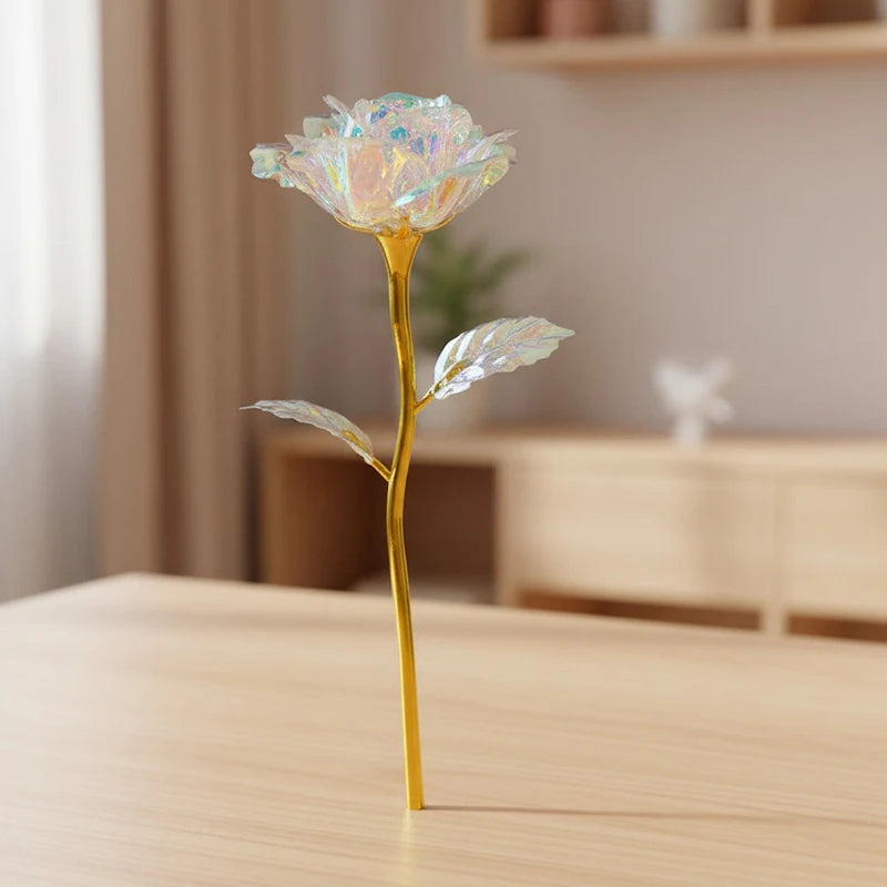 EternaGlow™ LED Rose in Glass Dome – Eternal Romantic Gift