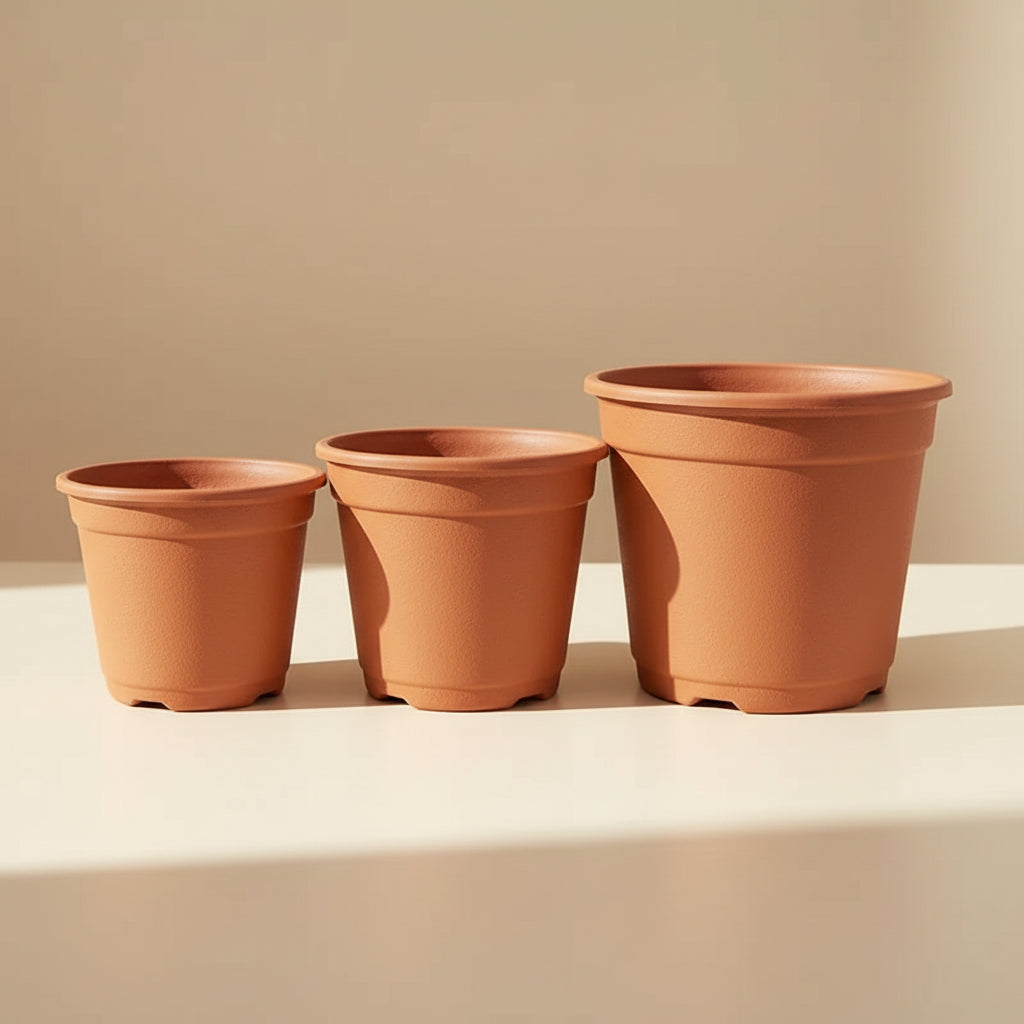 GrowBox™ Nursery Pot Set – Durable Plastic Planting & Transplant Kit (D4)