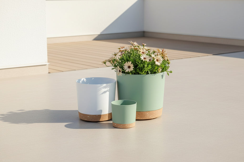 FlexiGrow™ Large Plant Pots – Lightweight Planters with Drainage (Indoor & Outdoor)