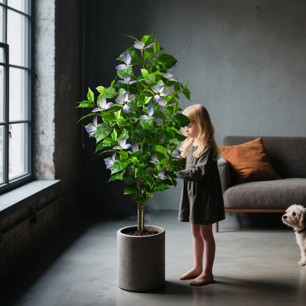 VerdaLux™ Artificial Ficus Tree 82–144cm – Premium Tall Indoor Statement Plant