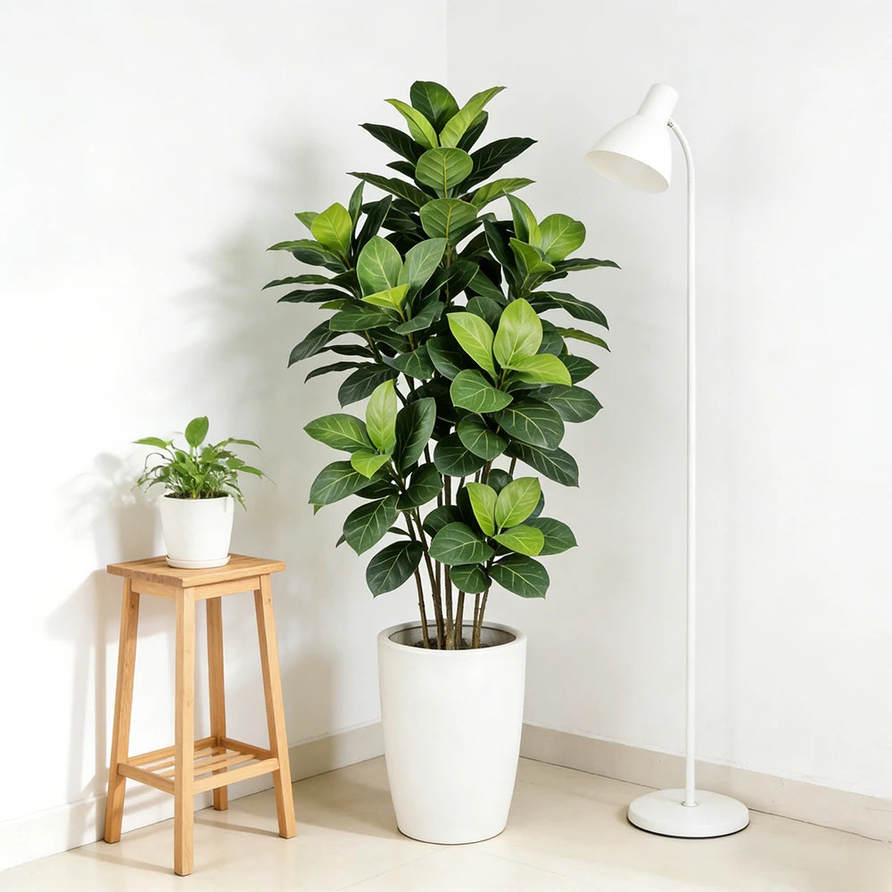 FicusGrande™ Artificial Tree 70–130cm – Lifelike Fiddle Fig & Mulberry Style Plant