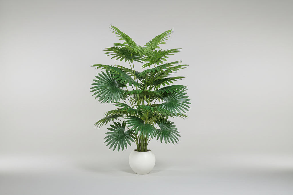 FanTropics™ Artificial Fan Palm 65–105cm – Lifelike Tropical Statement Plant
