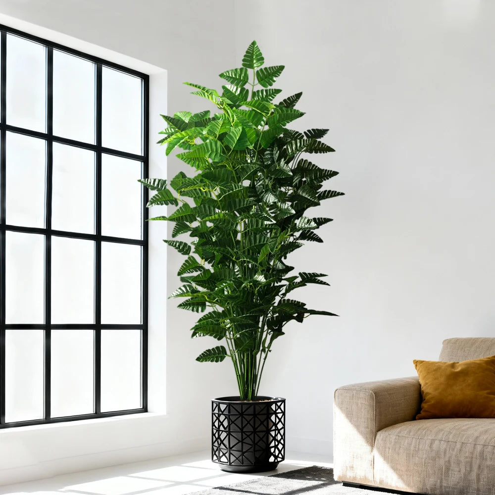 PersiaTrop™ Artificial Leaf Tree 65–145cm – Large Tropical Statement Plant