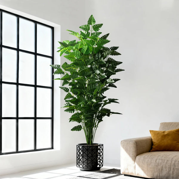 PersiaTrop™ Artificial Leaf Tree 65–145cm – Large Tropical Statement Plant