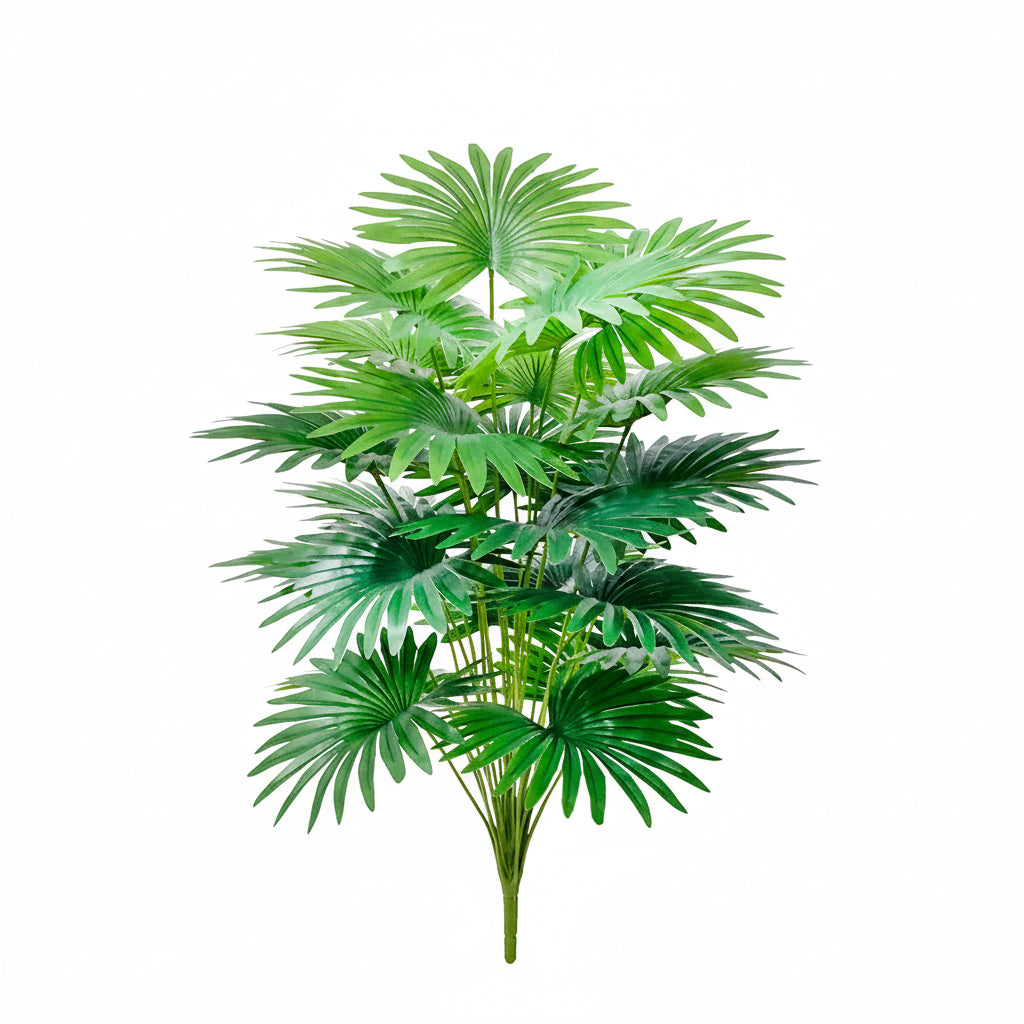 FanTropics™ Artificial Fan Palm 65–105cm – Lifelike Tropical Statement Plant