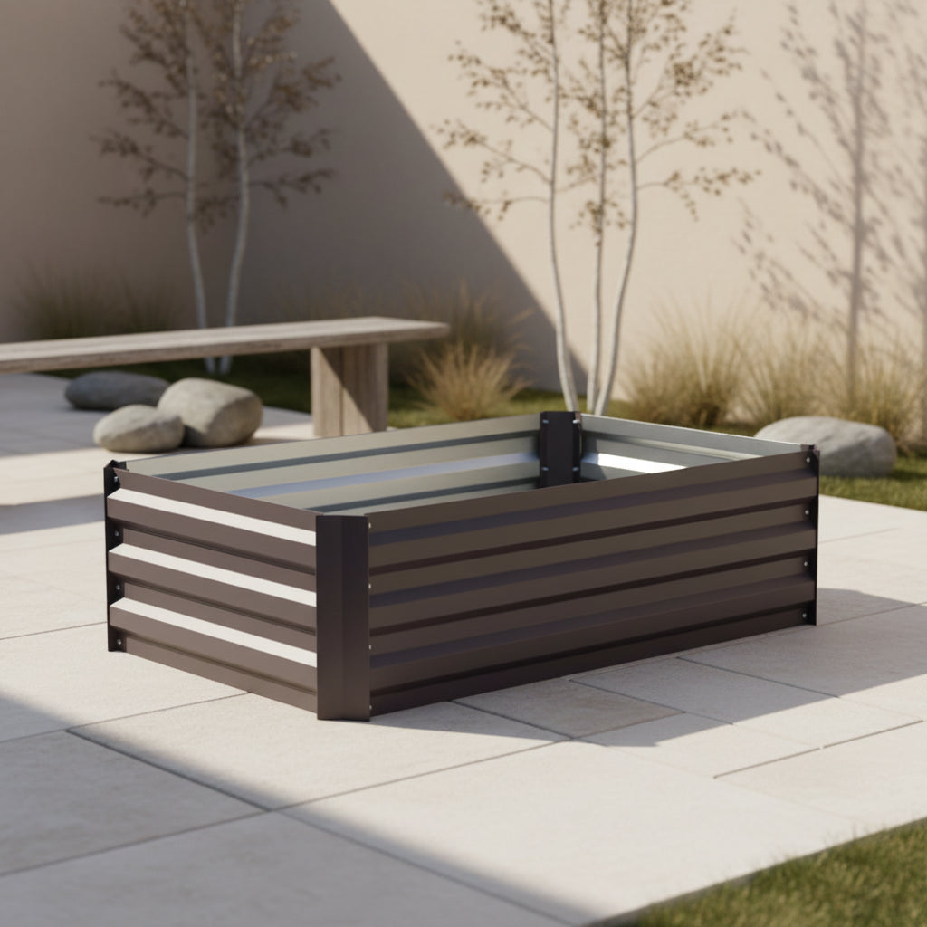 GrowBox™ Raised Garden Bed – Outdoor Planter for Vegetables & Flowers