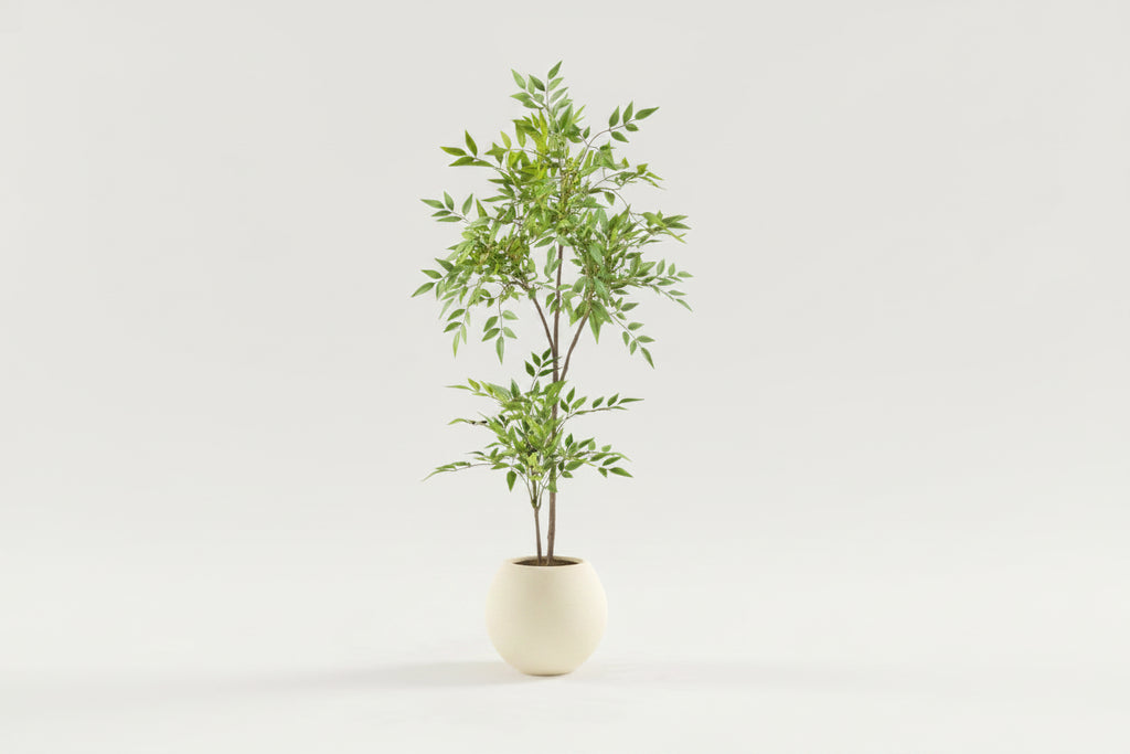 TropiLuxe™ Artificial Nandina Palm – Statement Greenery Without the Effort