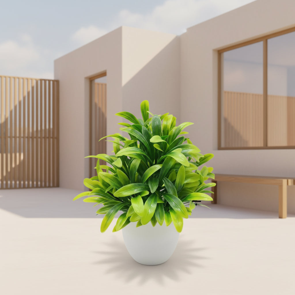 EverGreen™ Desk Plant – Artificial Potted Plant with Zero Maintenance