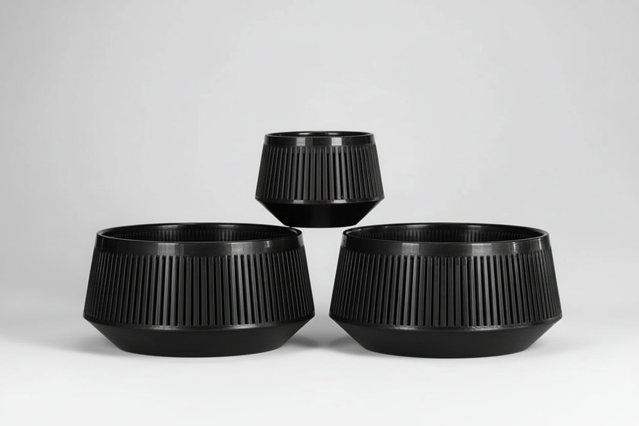 RootFlow™ Mesh Bonsai Pot – Air-Pruning Planter with Drainage Tray