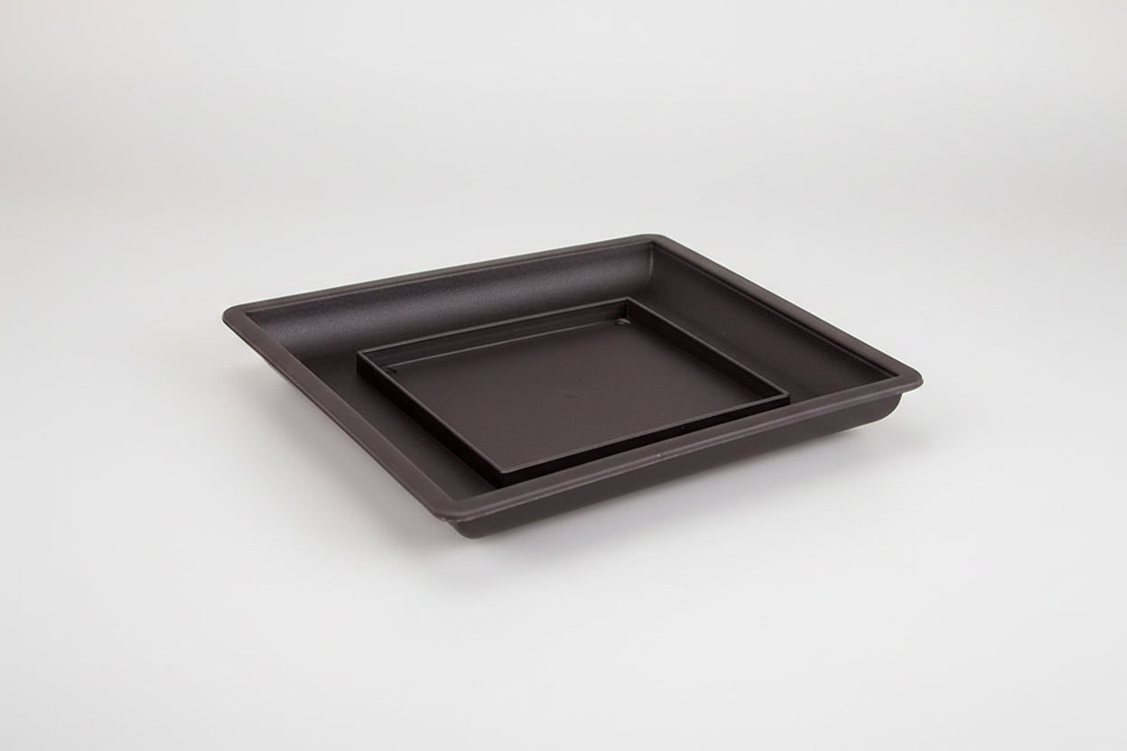 ClayZen™ Rectangular Bonsai Pot – Purple Clay Style Garden Planter