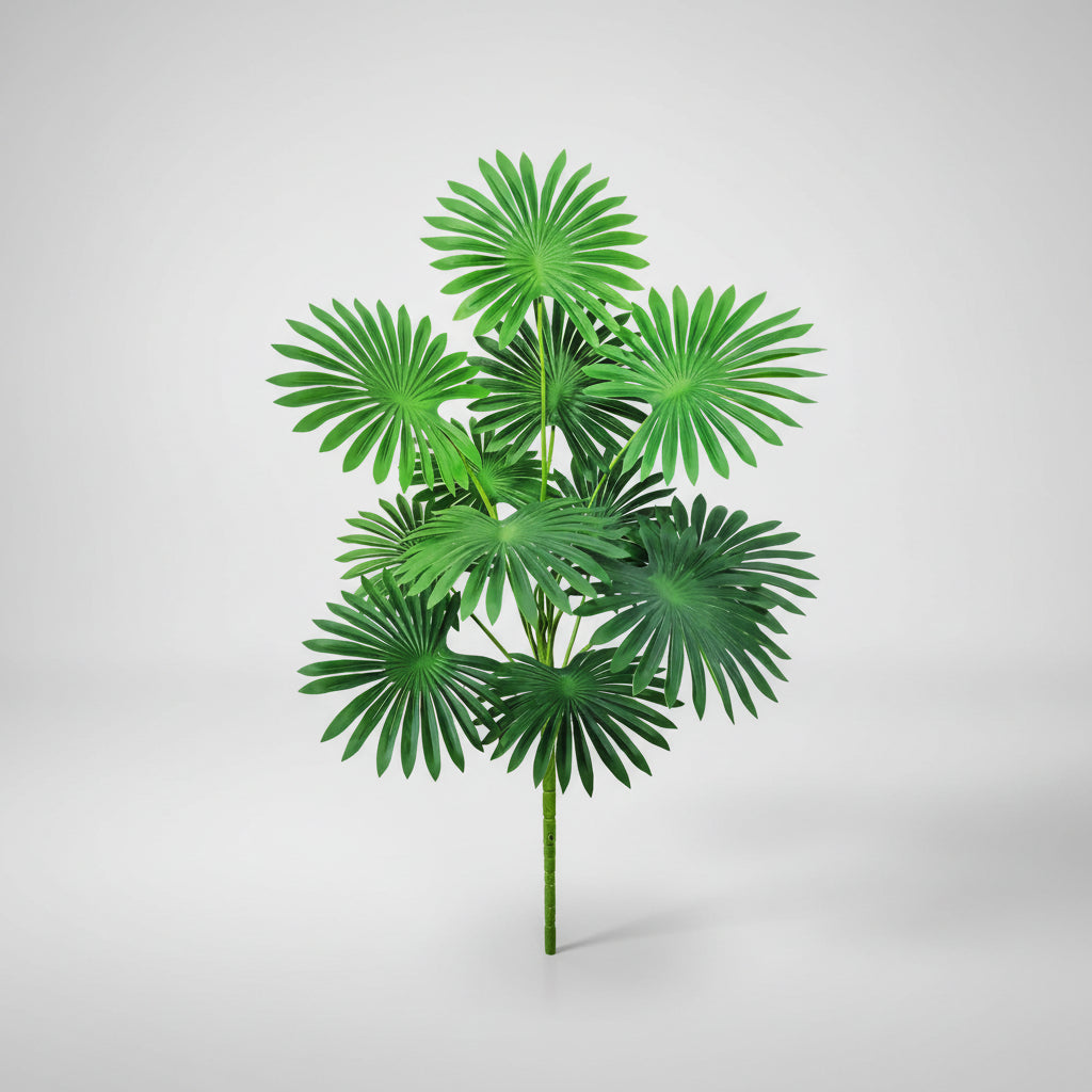FanTropics™ Artificial Fan Palm 65–105cm – Lifelike Tropical Statement Plant
