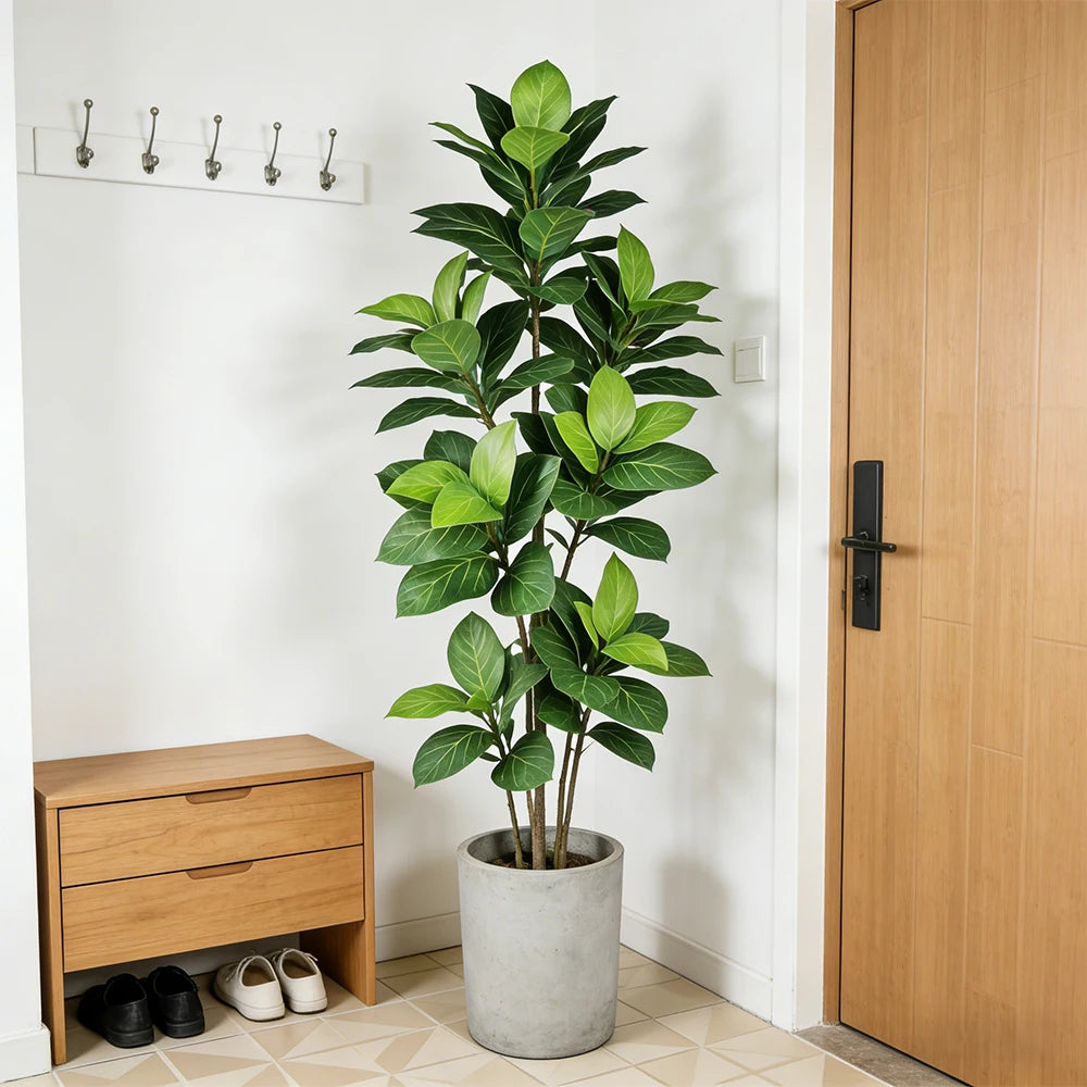 FicusGrande™ Artificial Tree 70–130cm – Lifelike Fiddle Fig & Mulberry Style Plant