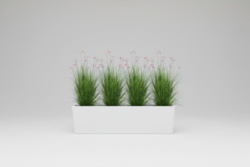 GreenSet™ 4PCS Artificial Plant Bundle – Lifelike Indoor & Outdoor Décor Kit