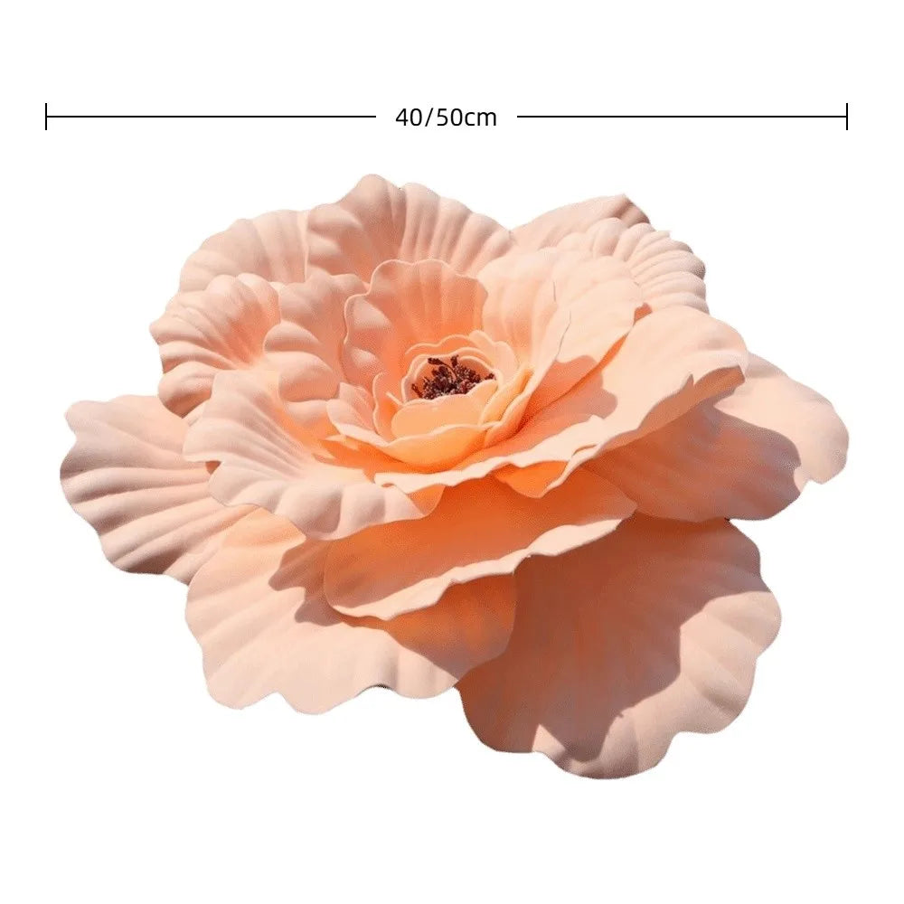 PeonyGrande™ Giant Artificial Peony 30–50cm – Luxury Statement Flower Décor