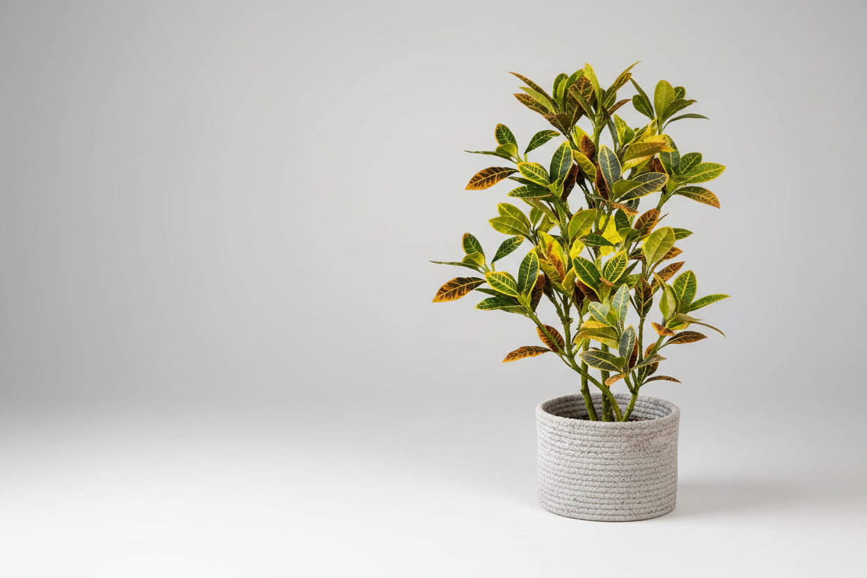 FicusLuxe™ Artificial Banyan Tree 80–120cm – Lifelike Fiddle Leaf Fig Plant