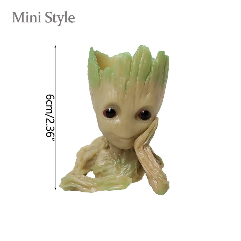 GroovyRoot™ Character Planter – Fun Groot-Style Plant Pot & Desk Organiser