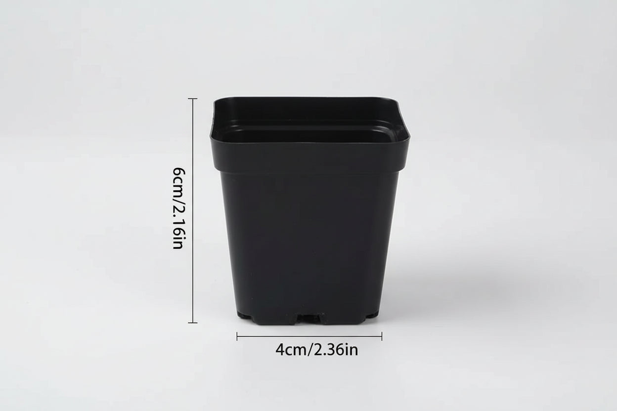 GrowStart™ 50PCS Seedling Pots – Reusable Square Nursery Planting Kit