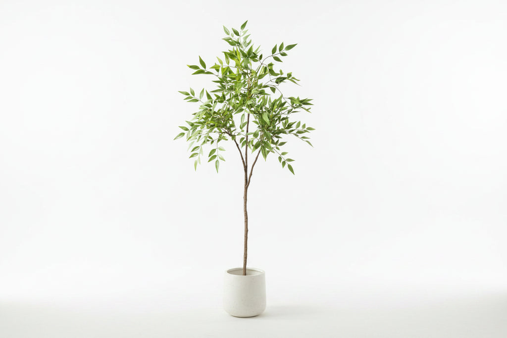 TropiLuxe™ Artificial Nandina Palm – Statement Greenery Without the Effort