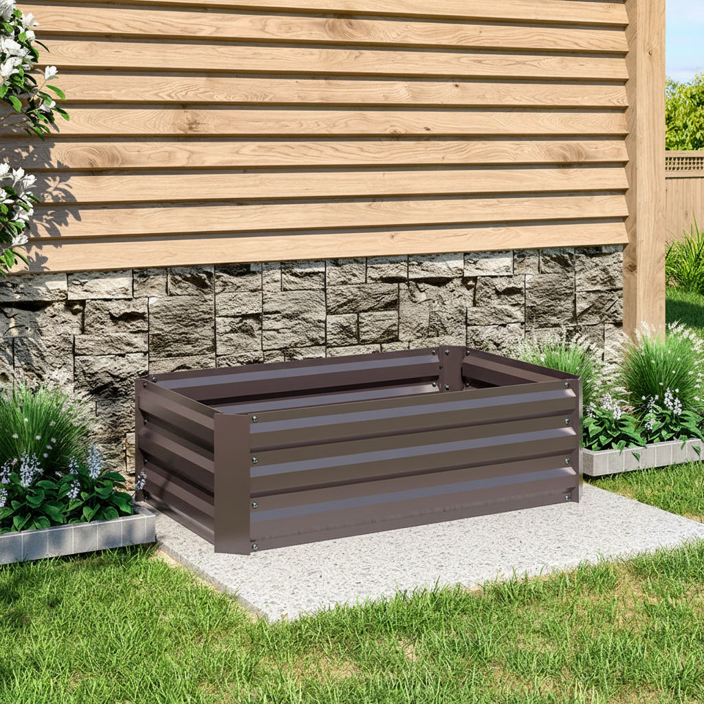 GrowBox™ Raised Garden Bed – Outdoor Planter for Vegetables & Flowers