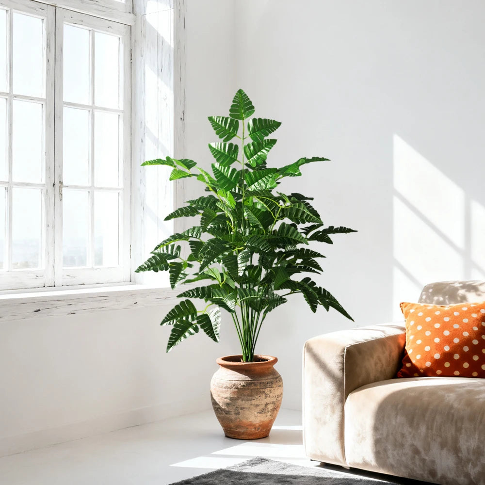 PersiaTrop™ Artificial Leaf Tree 65–145cm – Large Tropical Statement Plant