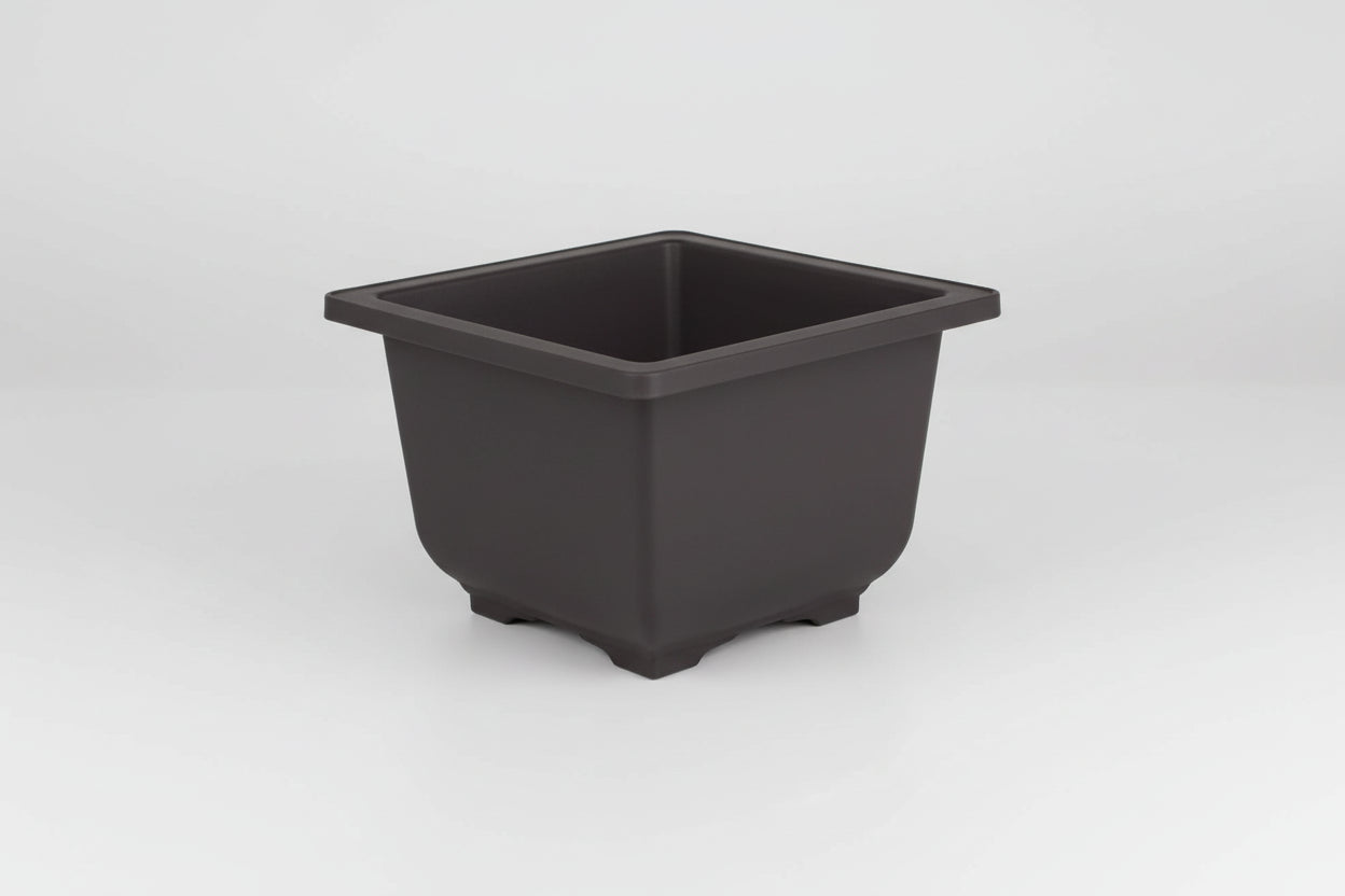 ClayZen™ Rectangular Bonsai Pot – Purple Clay Style Garden Planter