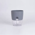 HydroEase™ Self-Watering Planter – 2-Layer Smart Hydroponic Pot with Wick System