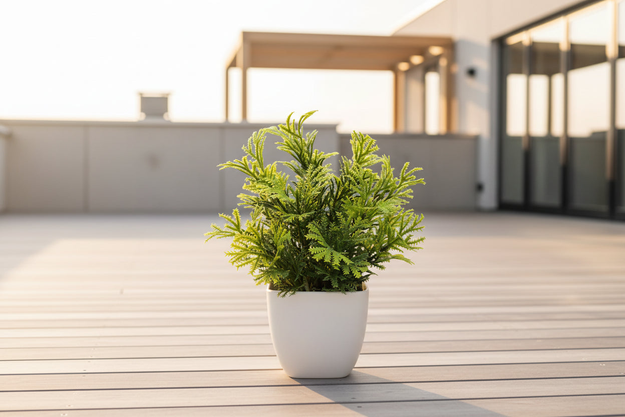 EverGreen™ Desk Plant – Artificial Potted Plant with Zero Maintenance