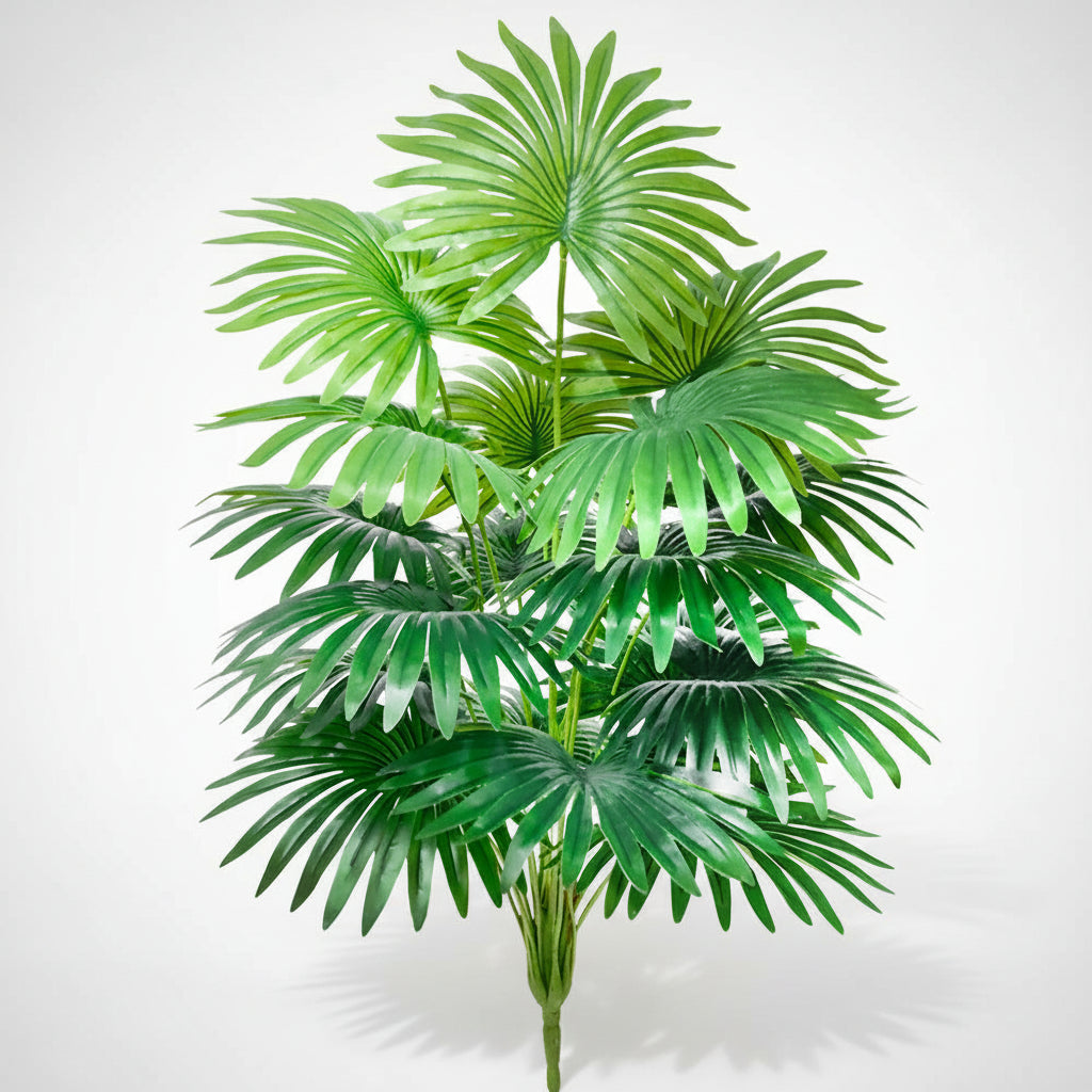 FanTropics™ Artificial Fan Palm 65–105cm – Lifelike Tropical Statement Plant