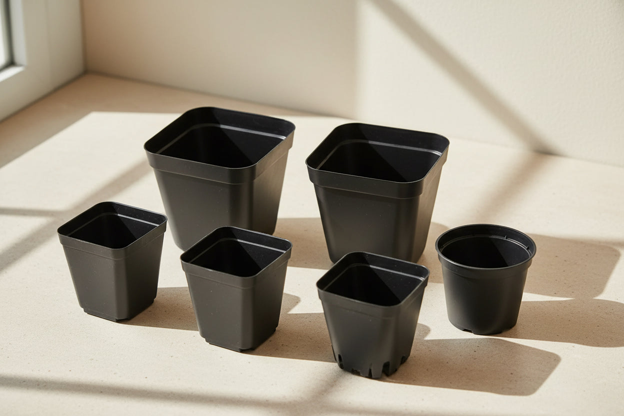 GrowStart™ 50PCS Seedling Pots – Reusable Square Nursery Planting Kit