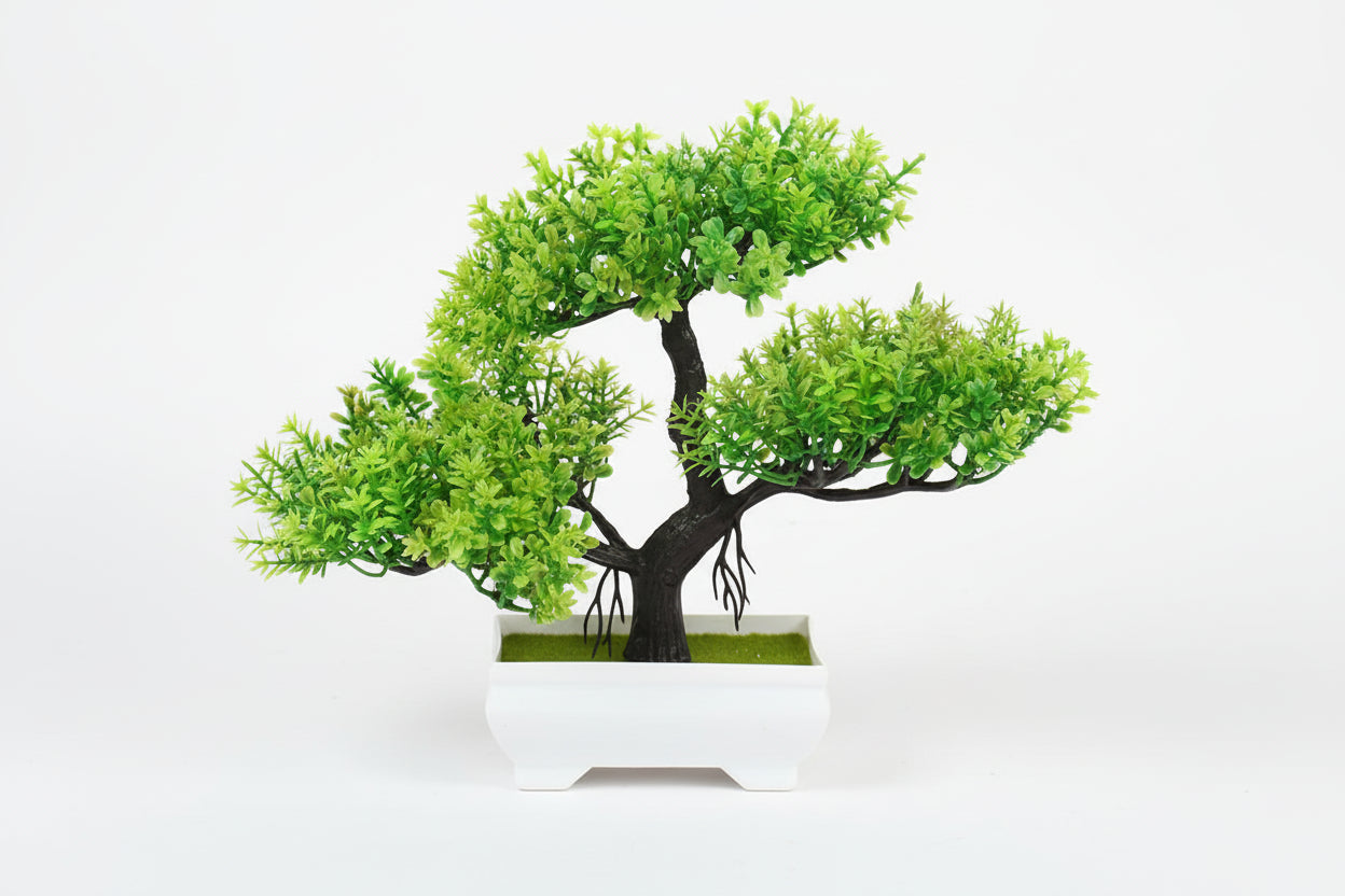MiniZen™ Artificial Bonsai Plant – Elegant Greenery for Every Space